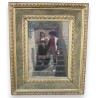 Paintings | Painting entitled ‘Characters in Sorente’, monogrammed. Moinat SA  – Antiques and home décor