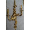 Pair of Louis XV-style wall lights with three arms by Moinat SA – Antiques and home décor