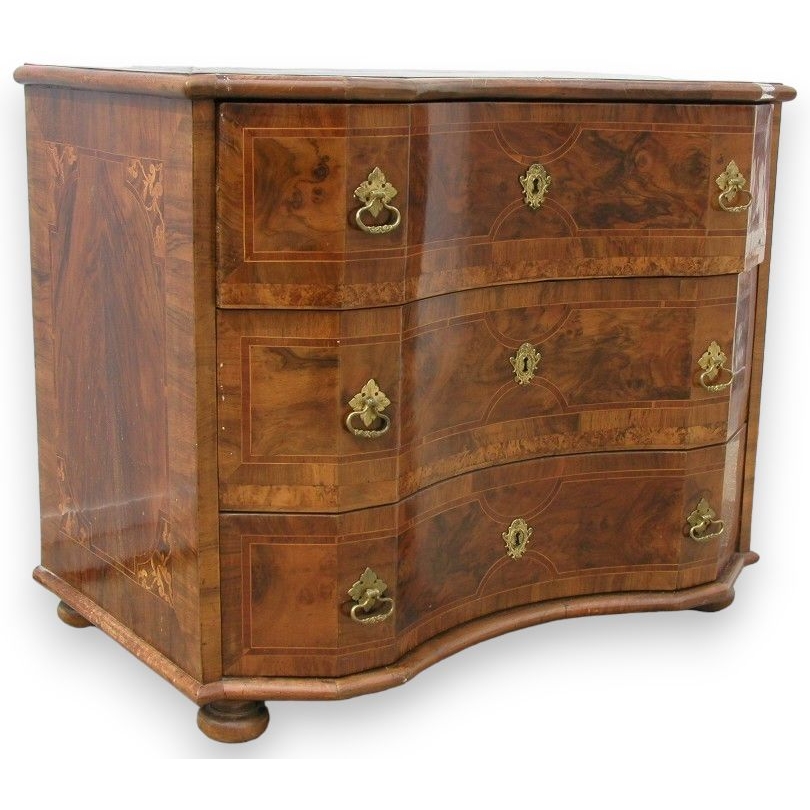  Petite commode Louis XIV marquetée. sur  Moinat SA  - Antiquités décoration
