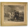 English engraving on ‘Bonaparte’ paper by Moinat SA – Antiques and decorative items – Engravings, lithographs
