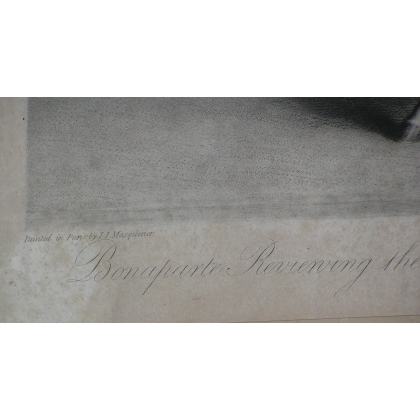 English engraving on ‘Bonaparte’ paper by Moinat SA – Antiques and decorative items – Engravings, lithographs