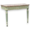 Console table with a pink marble top. At  Moinat SA  - Antiques and home décor