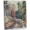 Paintings | Swiss oil on canvas, ‘Sous-bois’, Moinat SA  – Antiques and home décor