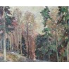 Paintings | Swiss oil on canvas, ‘Sous-bois’, Moinat SA  – Antiques and home décor