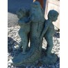  Fontaine "3 Enfants portant un poisson" sur  Moinat SA  - Antiquités décoration