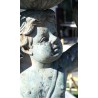  Fontaine en bronze à 2 étages "Enfant sur  Moinat SA  - Antiquités décoration