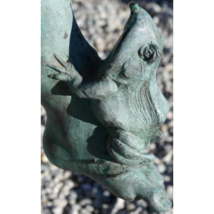  Fontaine "Enfant et grenouille" en sur  Moinat SA  - Antiquités décoration