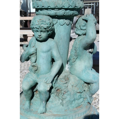  Coupe en bronze "Trois enfants" sur  Moinat SA  - Antiquités décoration