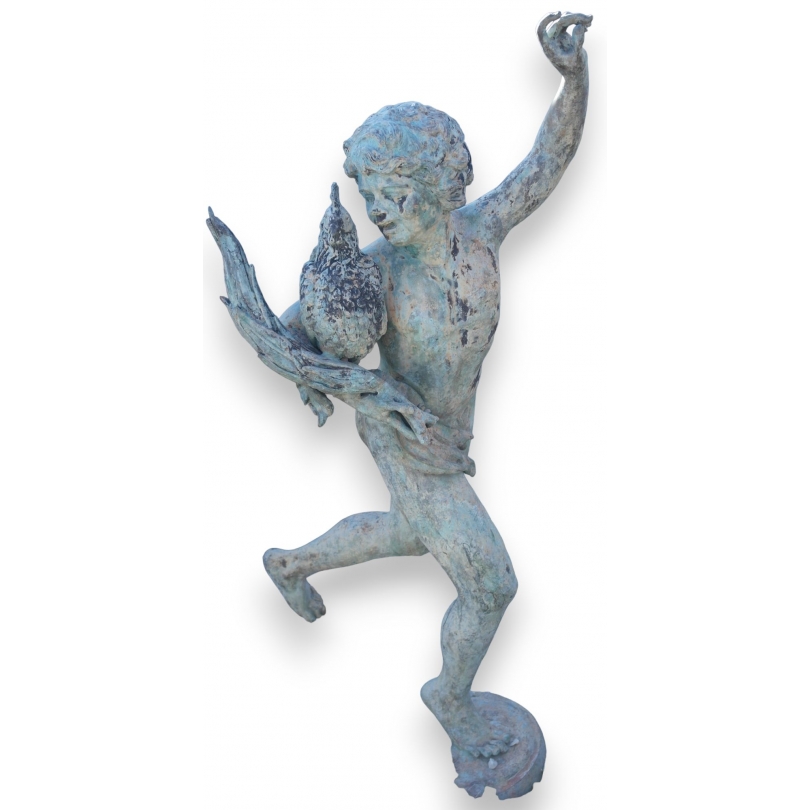 Bronze "Six marcassins" signée Robert HAINARD