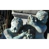  Fontaine "Deux enfants et une tête de sur  Moinat SA  - Antiquités décoration