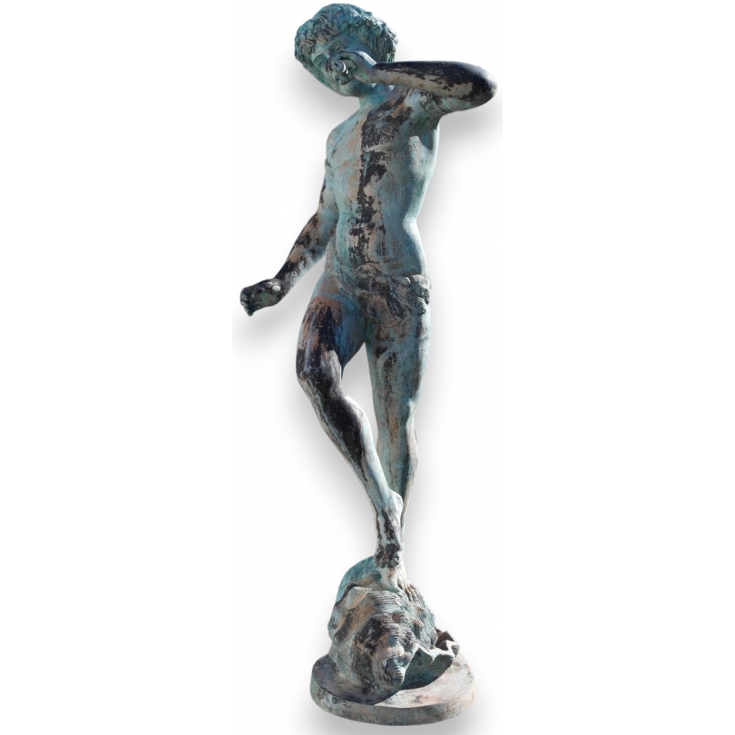  Bronze Joueur de flute sur  Moinat SA  - Antiquités décoration