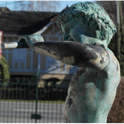  Bronze Joueur de flute sur  Moinat SA  - Antiquités décoration
