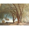 Paintings | Painting entitled ‘Villefranche’, monogrammed DUVAL. Moinat SA  – Antiques and home décor