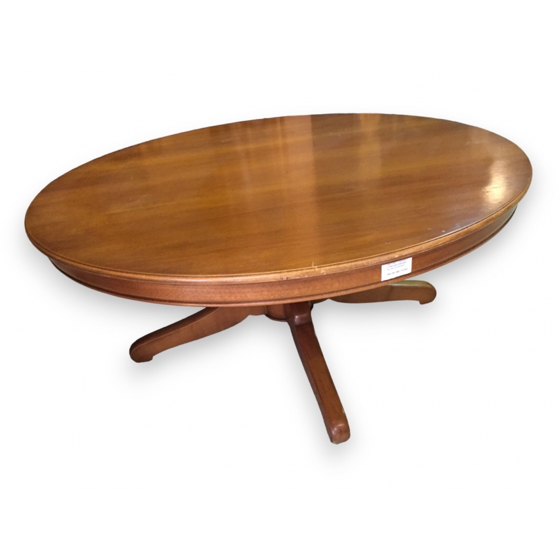 Table basse ronde style Louis-Philippe
