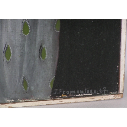 Paintings | Oil on canvas painting: ‘Portrait of Moinat SA’ – Antiques and home décor