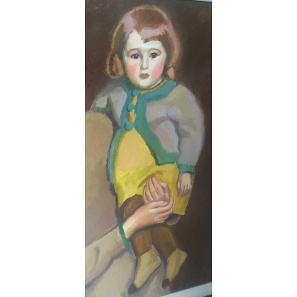 Paintings | Swiss oil on canvas “Portraits of Women” by Moinat SA – Antiques and home décor