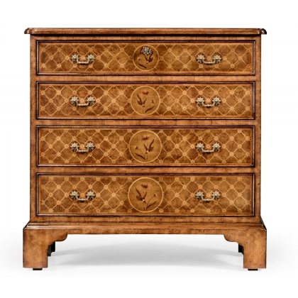  Petite commode à 4 tiroirs en sur  Moinat SA  - Antiquités décoration