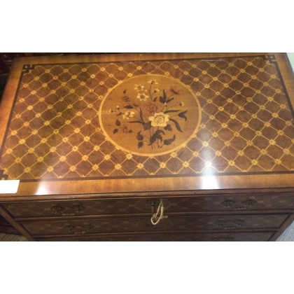  Petite commode à 4 tiroirs en sur  Moinat SA  - Antiquités décoration