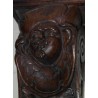  Console en noyer richement sculpté sur  Moinat SA  - Antiquités décoration