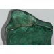 Vase russe en malachite polie