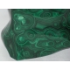 Vase russe en malachite polie