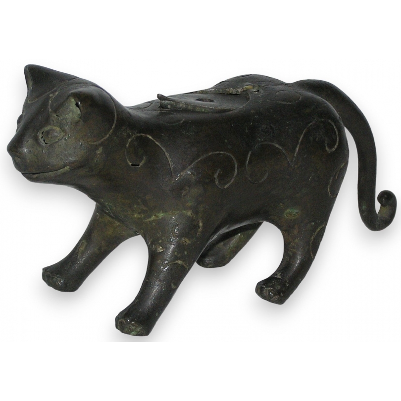  Bronze oriental iranien "Félin" avec sur  Moinat SA  - Antiquités décoration