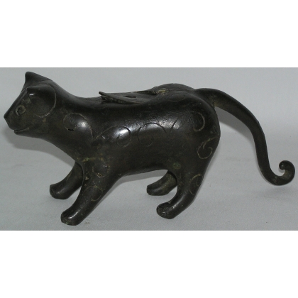  Bronze oriental iranien "Félin" avec sur  Moinat SA  - Antiquités décoration