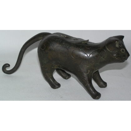  Bronze oriental iranien "Félin" avec sur  Moinat SA  - Antiquités décoration
