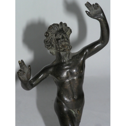  Bronze "Faune de Pompéi", copié d'après sur  Moinat SA  - Antiquités décoration