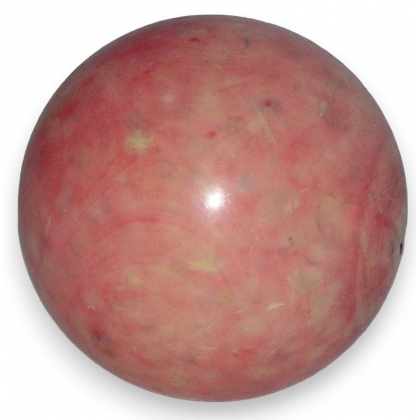 Grande boule de billard, coloris rose.