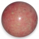 Grande boule de billard, coloris rose.