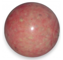 Grande boule de billard, coloris rose.