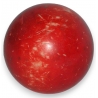Grande boule de billard, coloris rouge.