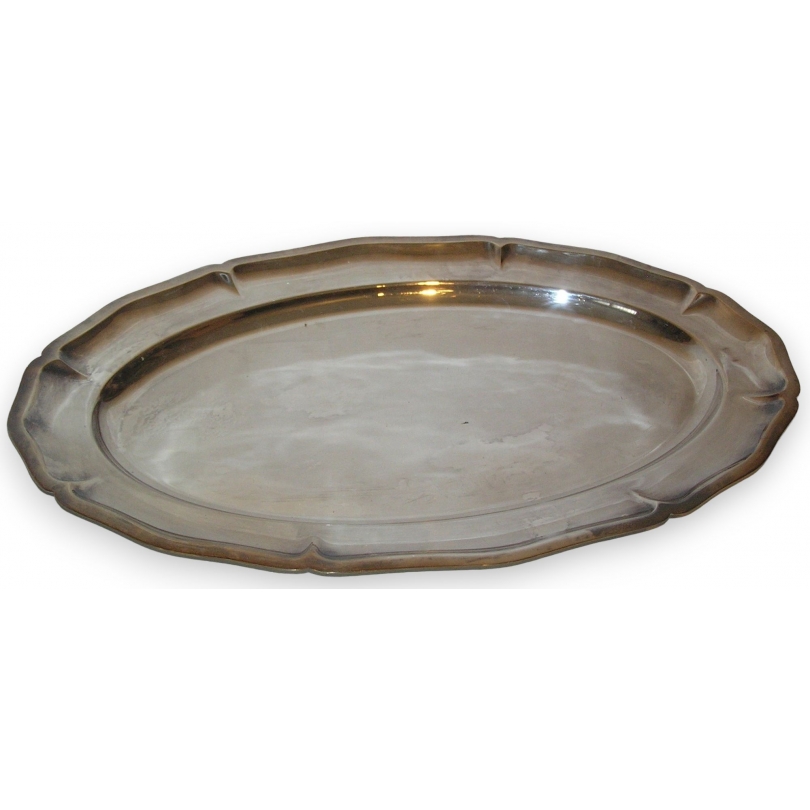 Oval CHRISTOFLE dish with hallmark, by Moinat SA – Antiques and home décor