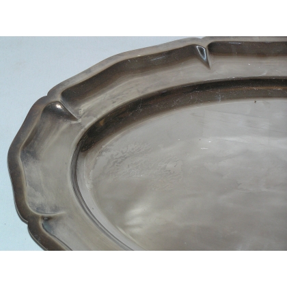 Oval CHRISTOFLE dish with hallmark, by Moinat SA – Antiques and home décor