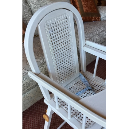 Children’s high chair, backrest and seat at  Moinat SA  - Antiques and home décor