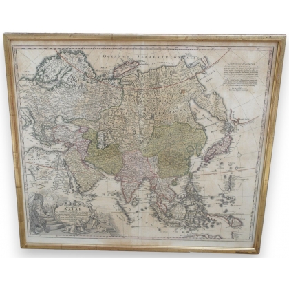 Carte \"ASIAE\" par Johann Christoph