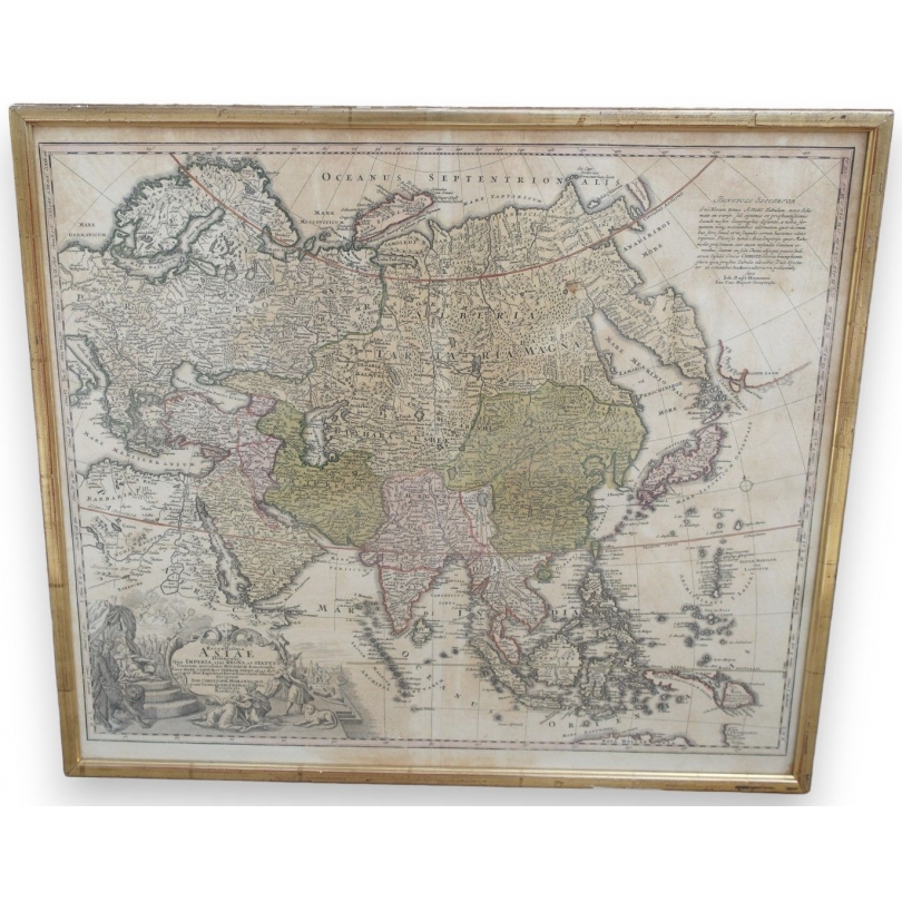 "ASIAE" card by Johann Christoph at  Moinat SA  - Antiques and decorative items