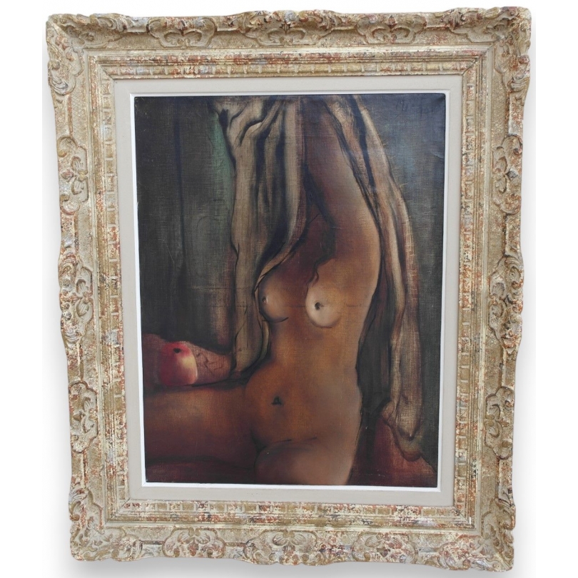 Paintings | Oil on canvas painting ‘Pure Love’, Moinat SA  – Antiques and home décor