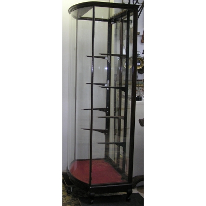 Display cabinet with glass shelves. From  Moinat SA  - Antiques and home décor