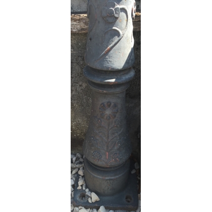  Lampadaire en fonte avec lanterne en sur  Moinat SA  - Antiquités décoration