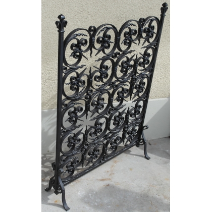 Wrought-iron grille. France. 19th century, from Moinat SA – Antiques and Decor