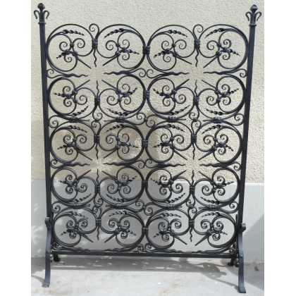 Wrought-iron grille. France. 19th century, from Moinat SA – Antiques and Decor