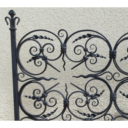 Wrought-iron grille. France. 19th century, from Moinat SA – Antiques and Decor