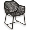 "Maia" aluminium garden armchair at  Moinat SA  - Antiques and home décor