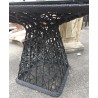  Table de jardin "Maia" en aluminium sur  Moinat SA  - Antiquités décoration