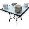  Table de jardin "Barcelona" en sur  Moinat SA  - Antiquités décoration