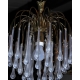 Lustre en laiton des année 60