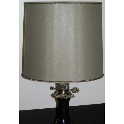 Pair of lamps, in blue porcelain. on  Moinat SA  - Antiques and home décor