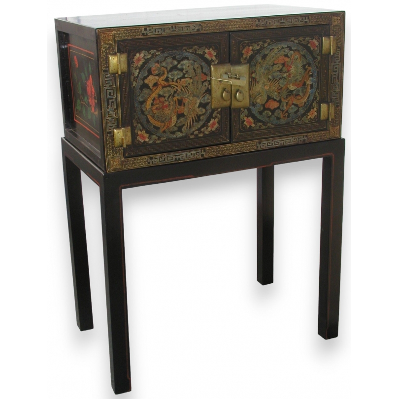 Pair of chests, Chinese decor.